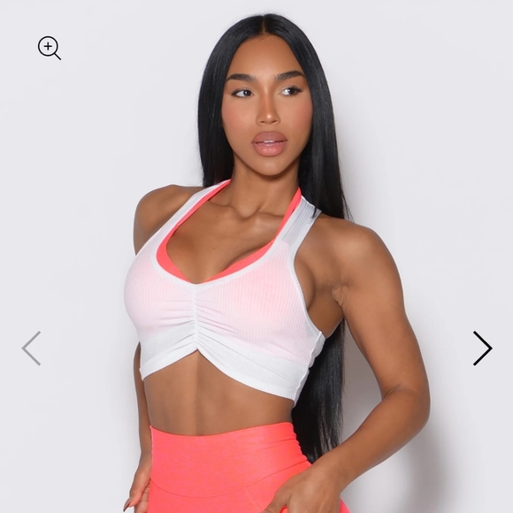 Bombshell butterfly ribbed tank - Picture 3 of 4